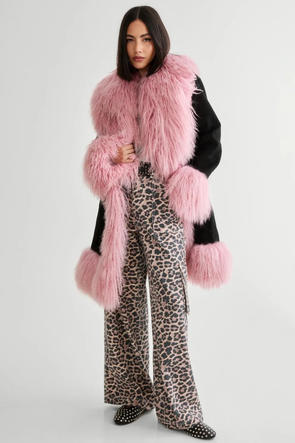 Limited Premium Real Suede And Fur Coat | Nasty Gal