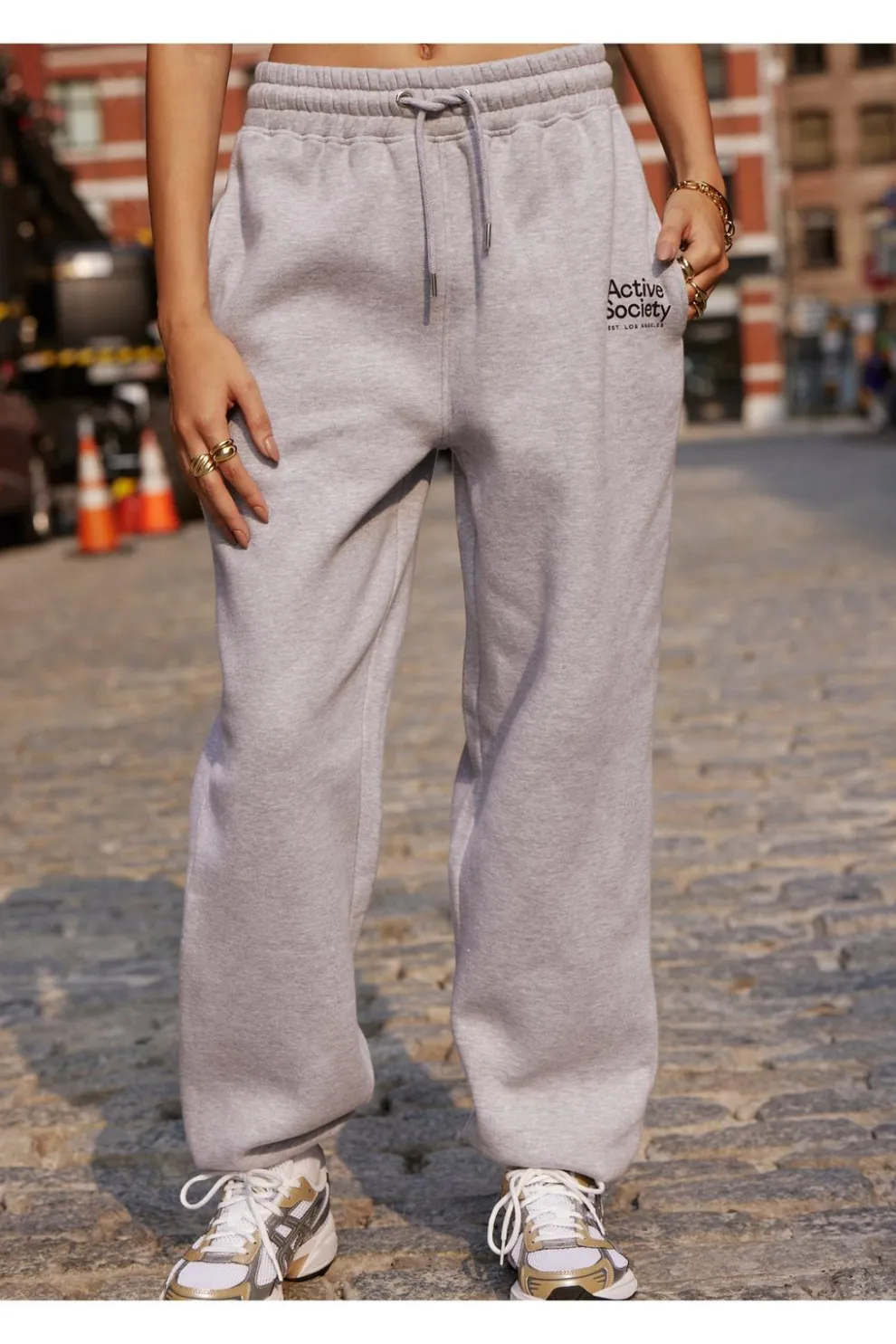 Active Society Cuffed Jogger | Nasty Gal