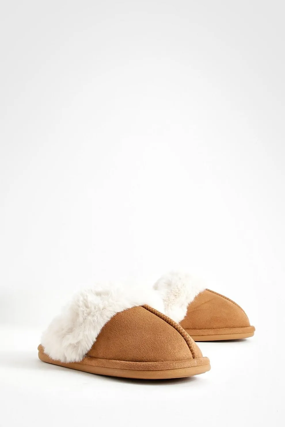 Fluffy Faux Fur Mule Slipper | Nasty Gal