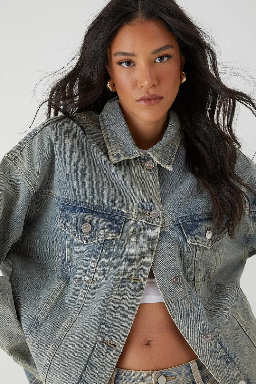 Oversized Denim Jacket | Nasty Gal