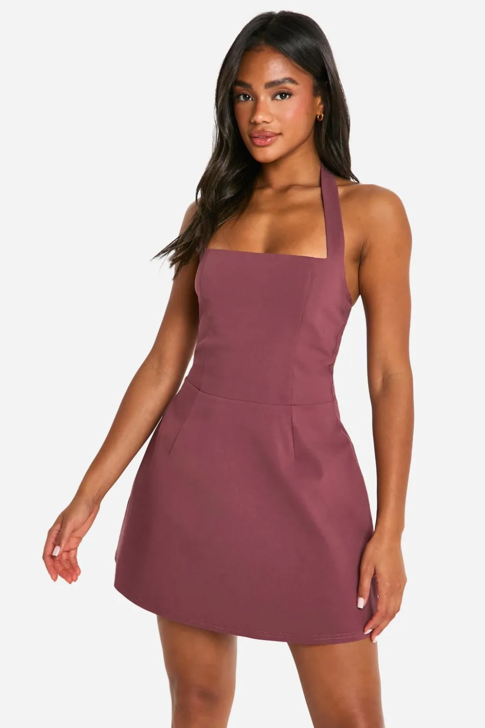 Bengaline Square Neck Skater Dress | Nasty Gal
