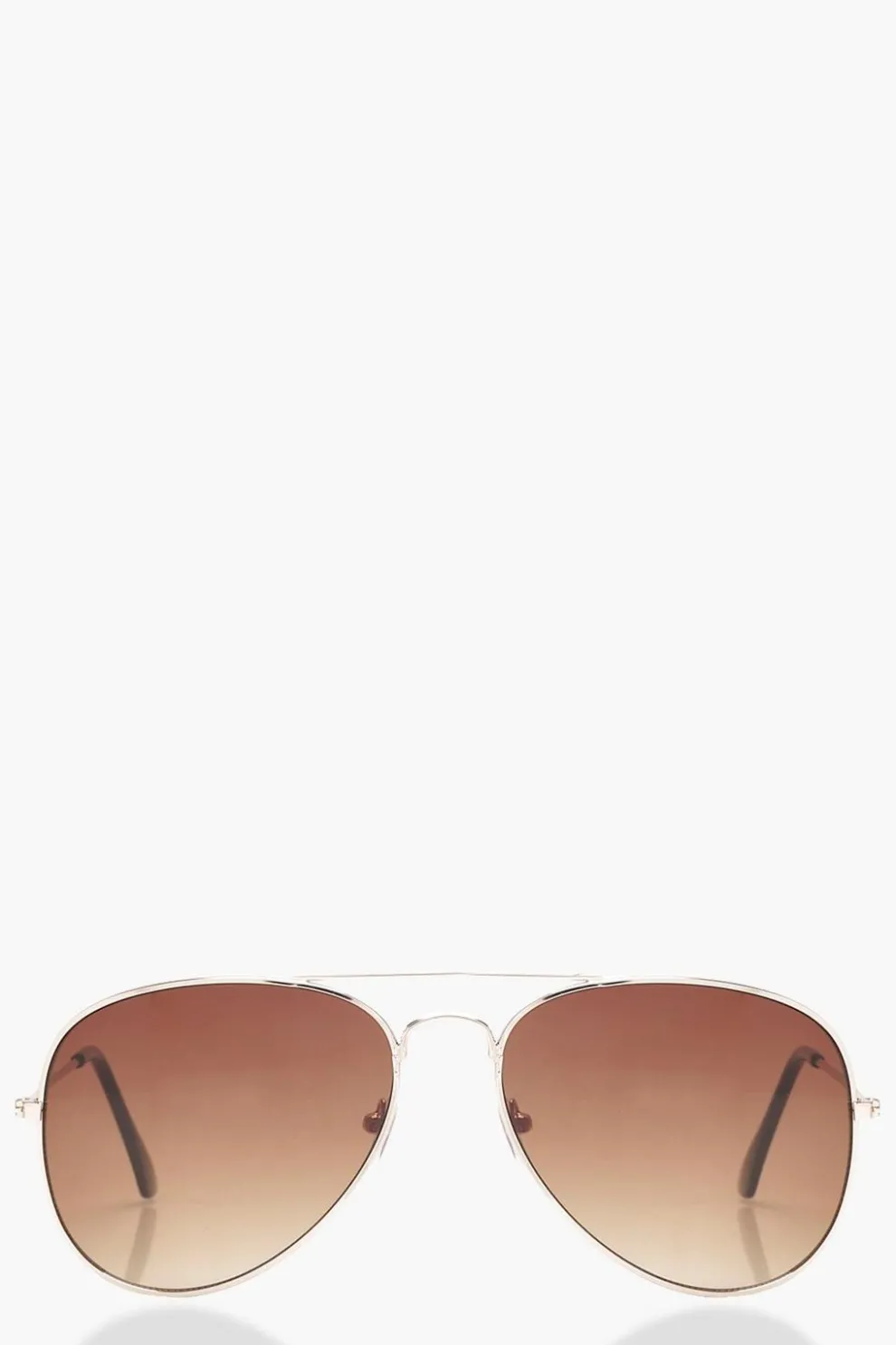 Aviator Brown Lens Sunglasses | Nasty Gal