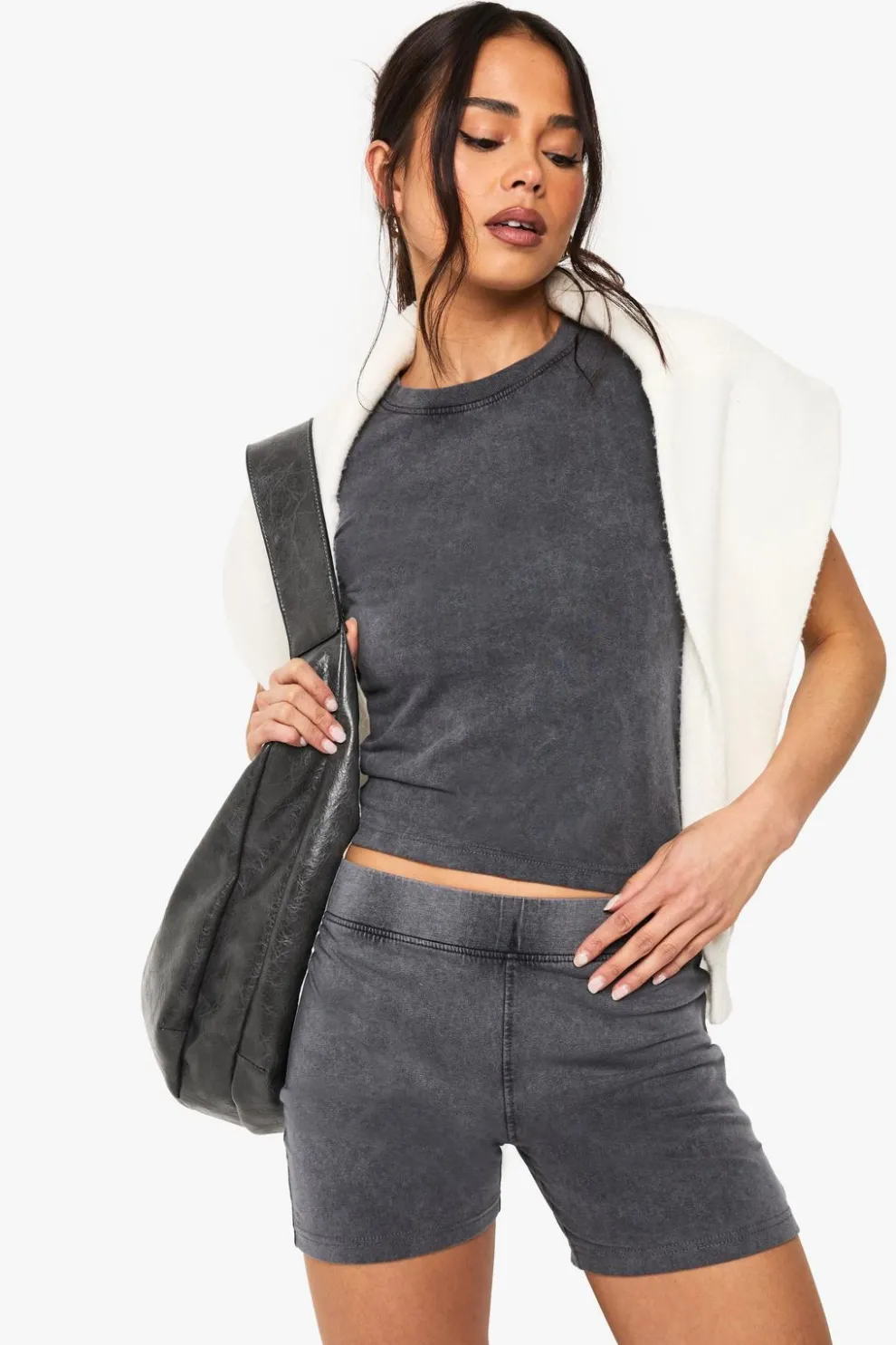 Acid Wash Cycling Short | Nasty Gal