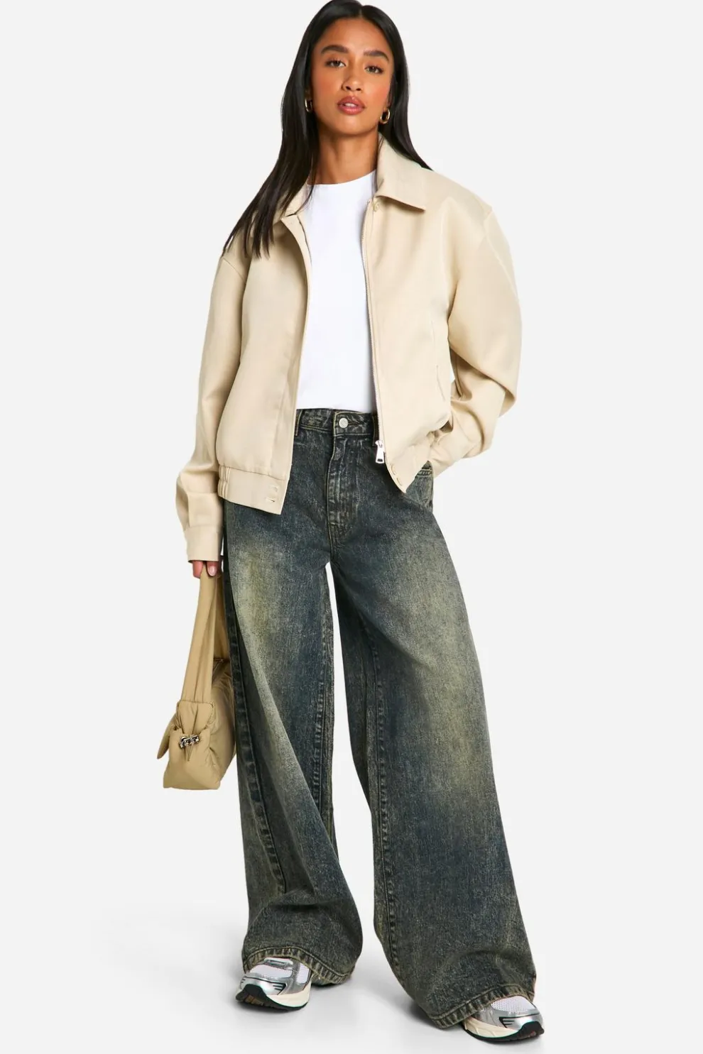 The Petite Wide Leg Jean | Nasty Gal