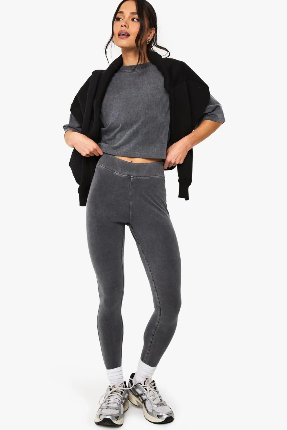 Acid Wash High Waist Legging | Nasty Gal