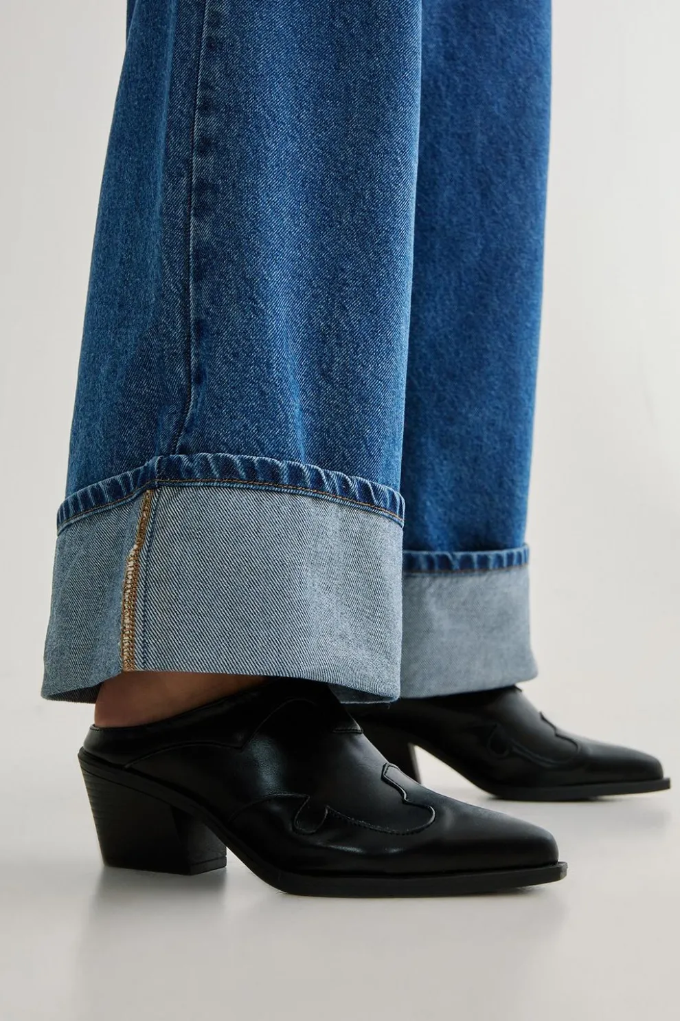 Pointed Toe Western Mule | Nasty Gal