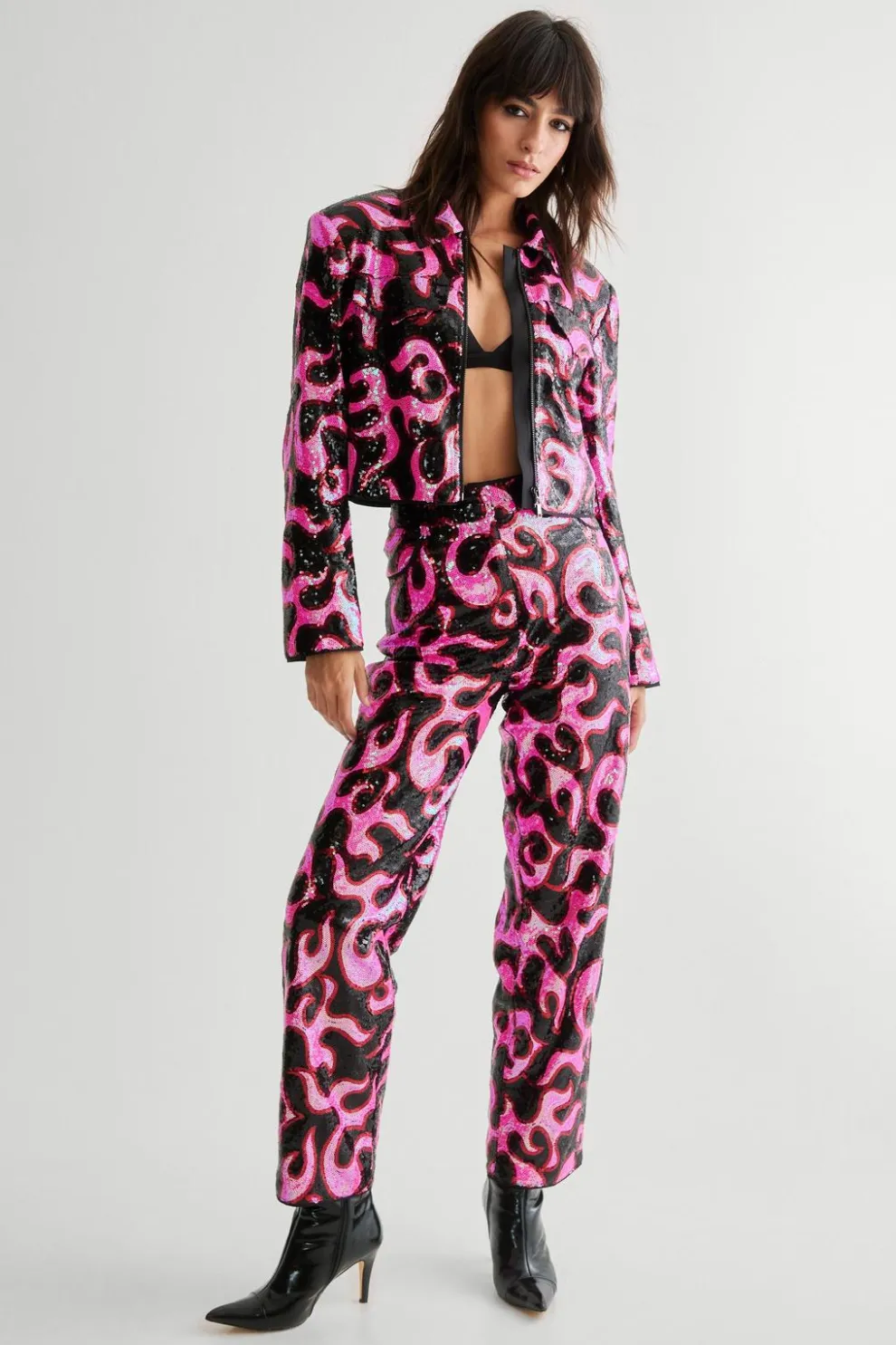 Premium Western Sequin Trouser | Nasty Gal