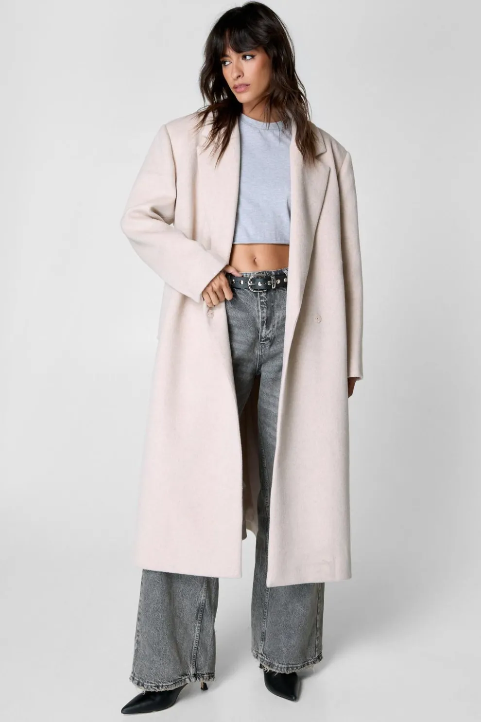 Premium Wool Blend Maxi Coat | Nasty Gal