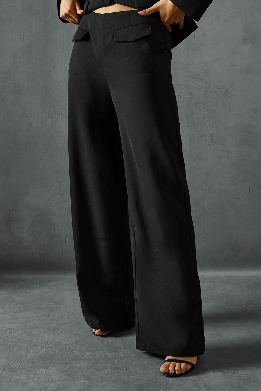 Tailored Wide Leg High Waist Trousers | Nasty Gal