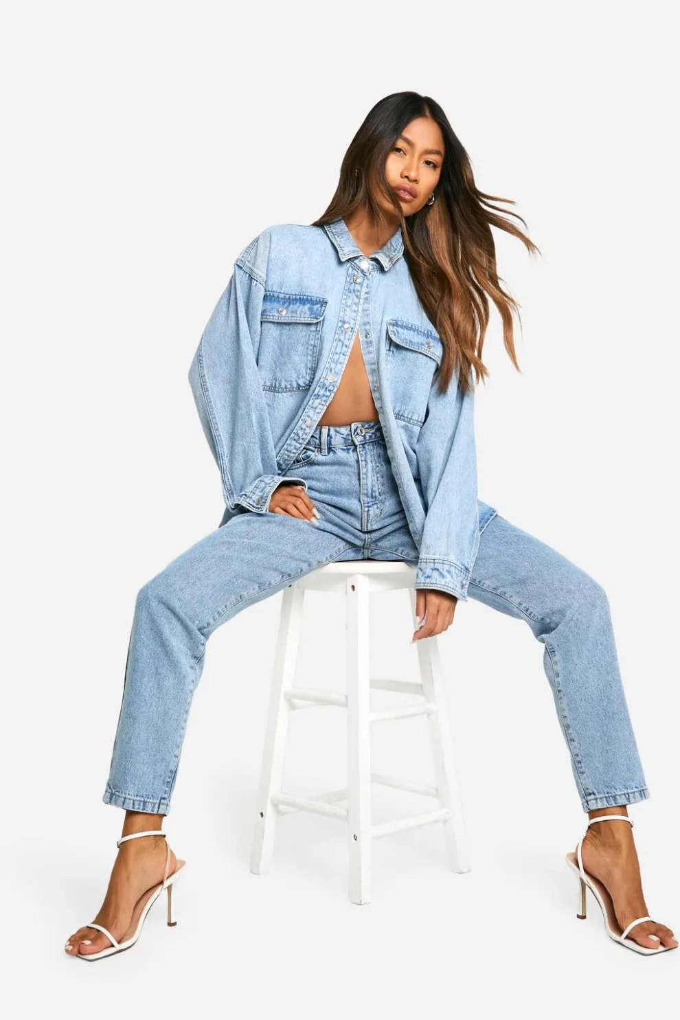 Boohoo Basics High Waisted Slim Fit Jeans | Nasty Gal