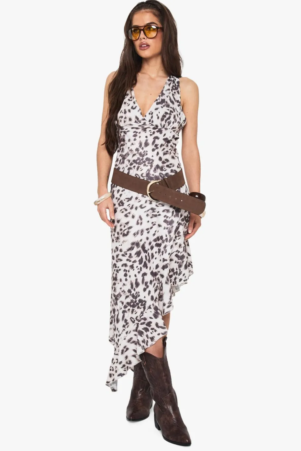 Leopard Maxi Dress | Nasty Gal