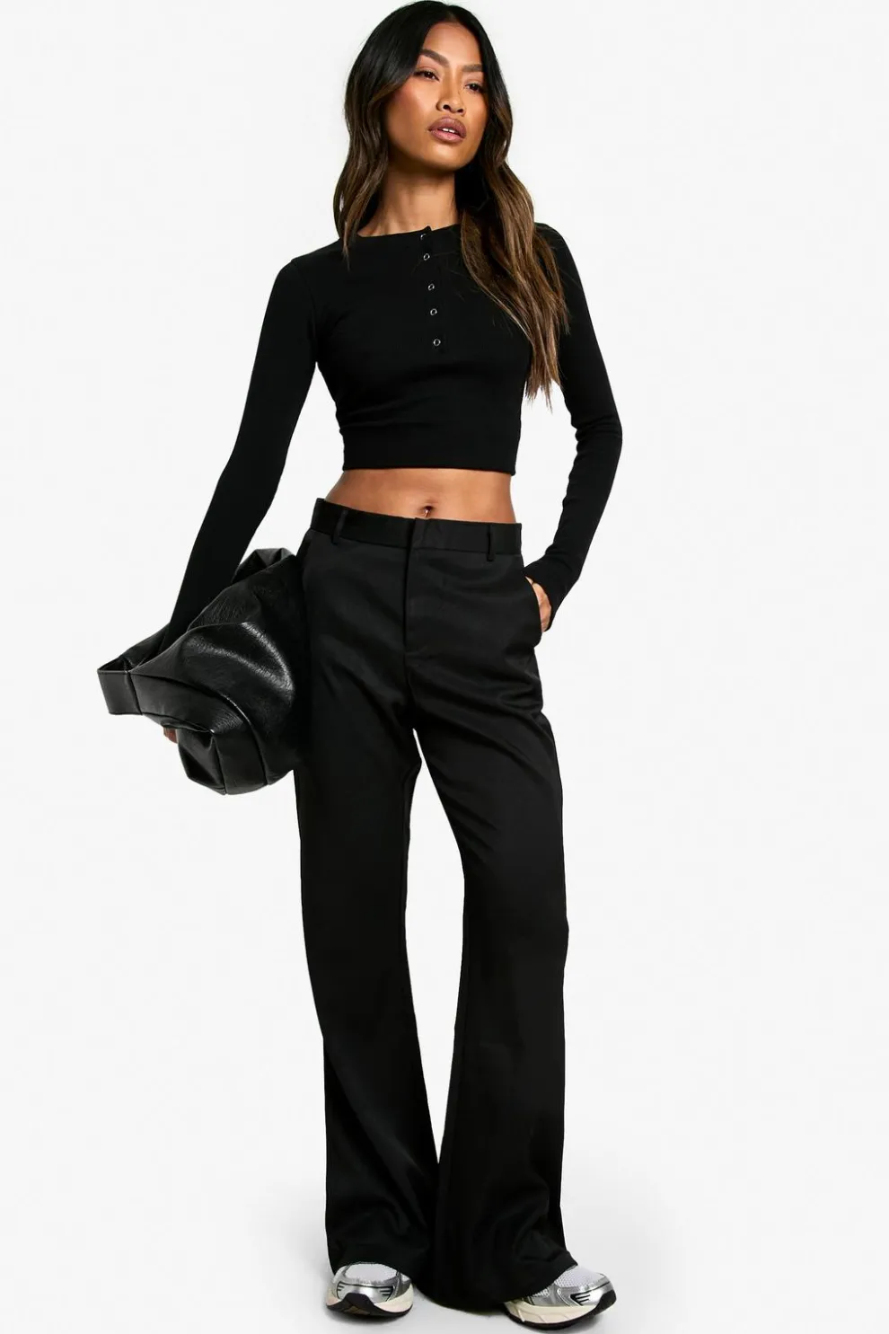 Woven Tailored Flare Trouser | Nasty Gal