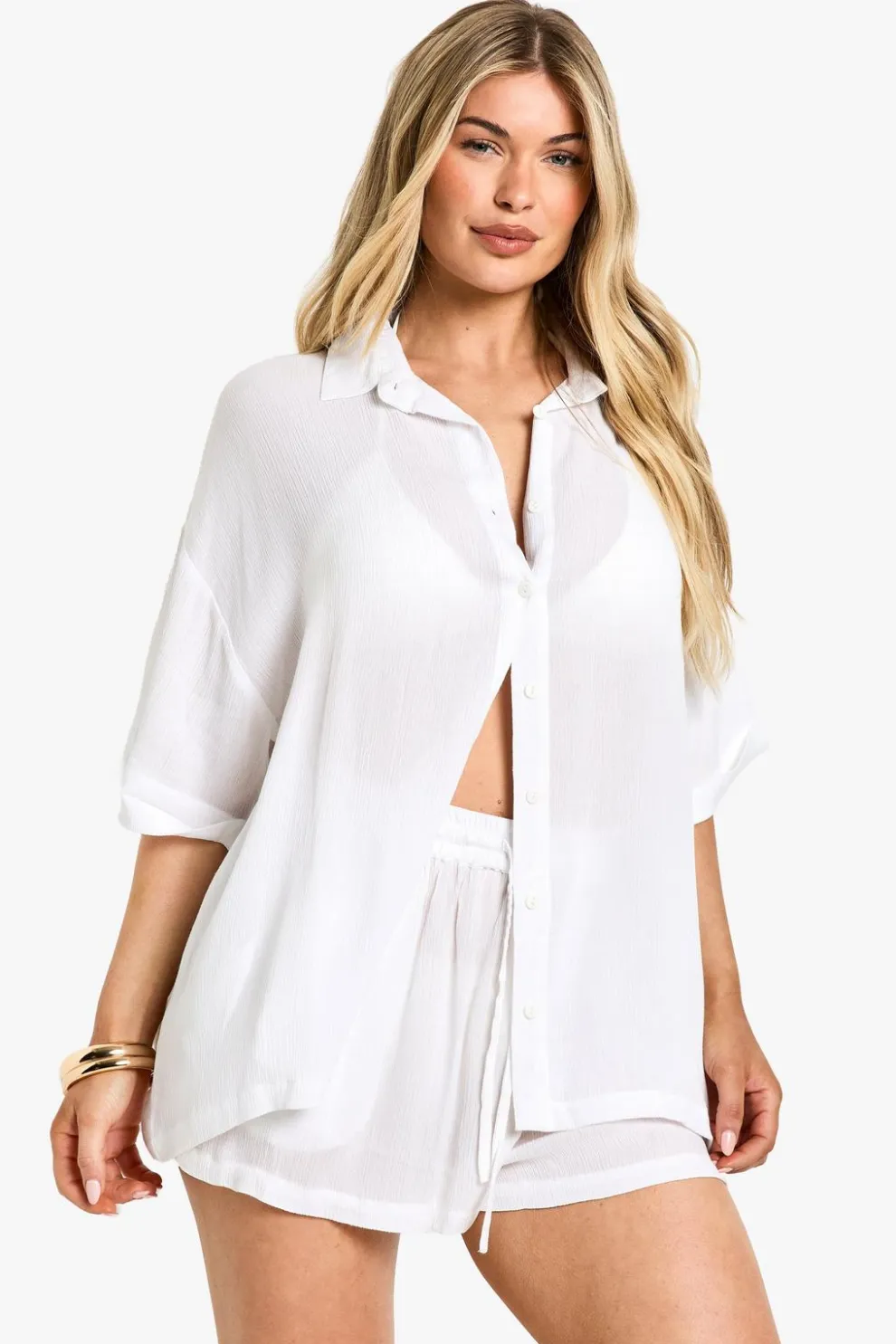 Beachwear Essentials Short Sleeve Shirt | Nasty Gal