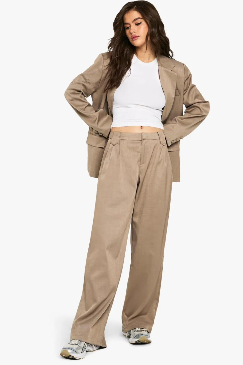 Tailored Straight Leg Trouser | Nasty Gal
