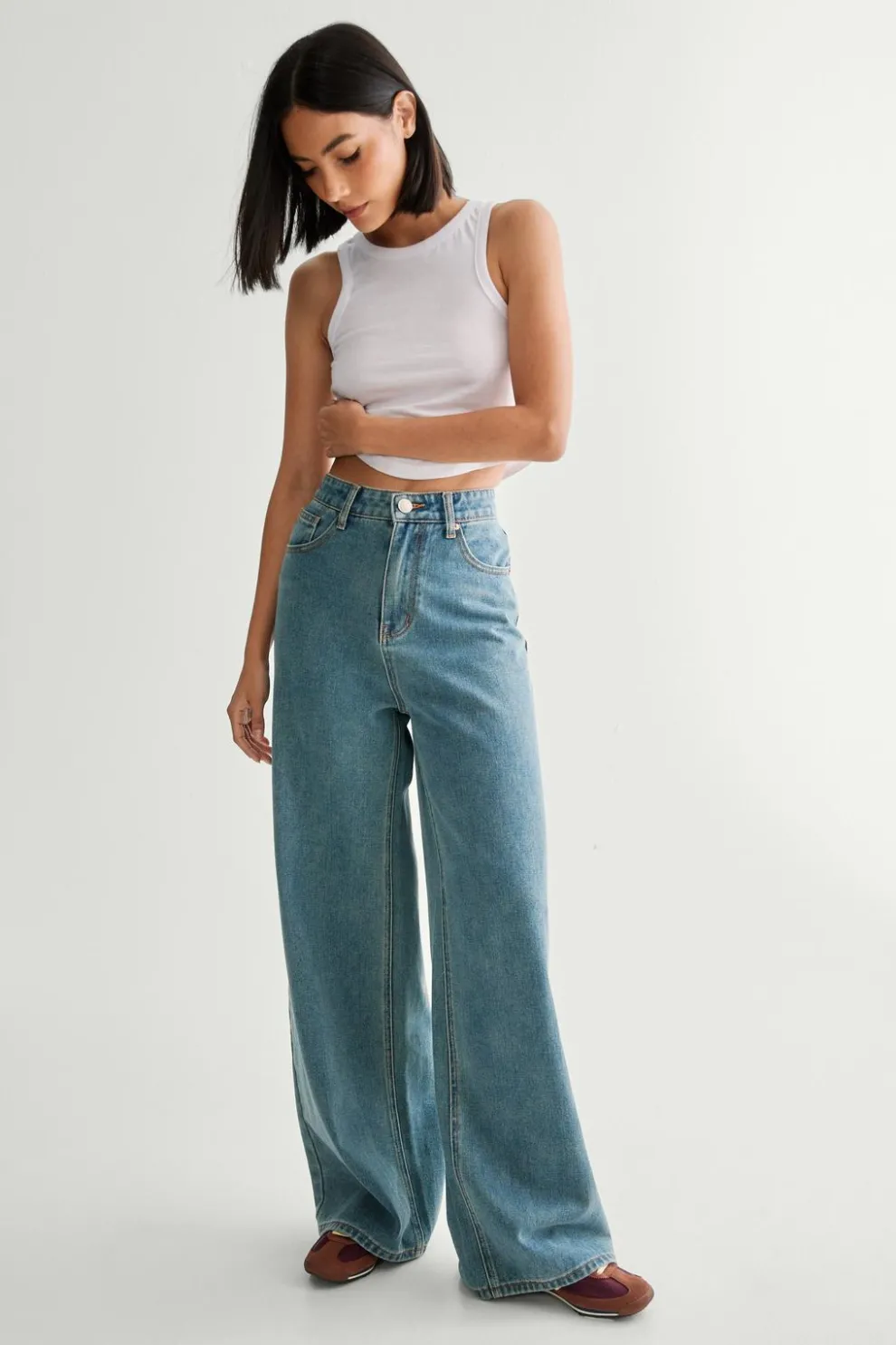 Denim Straight Leg Jean | Nasty Gal