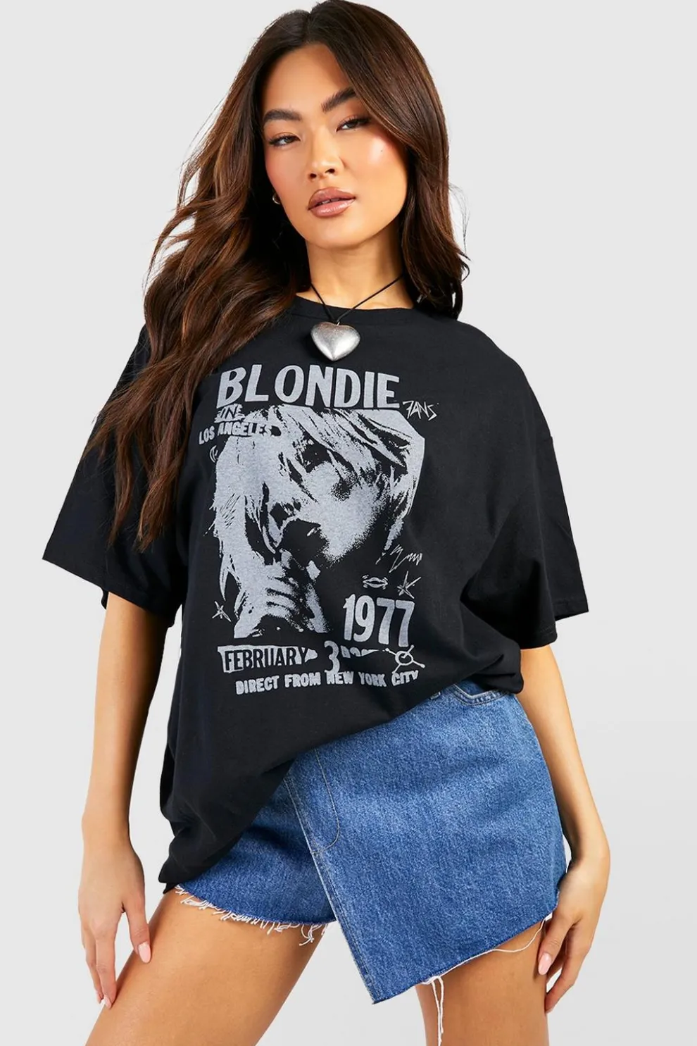 Blondie Oversized License Band T-shirt | Nasty Gal