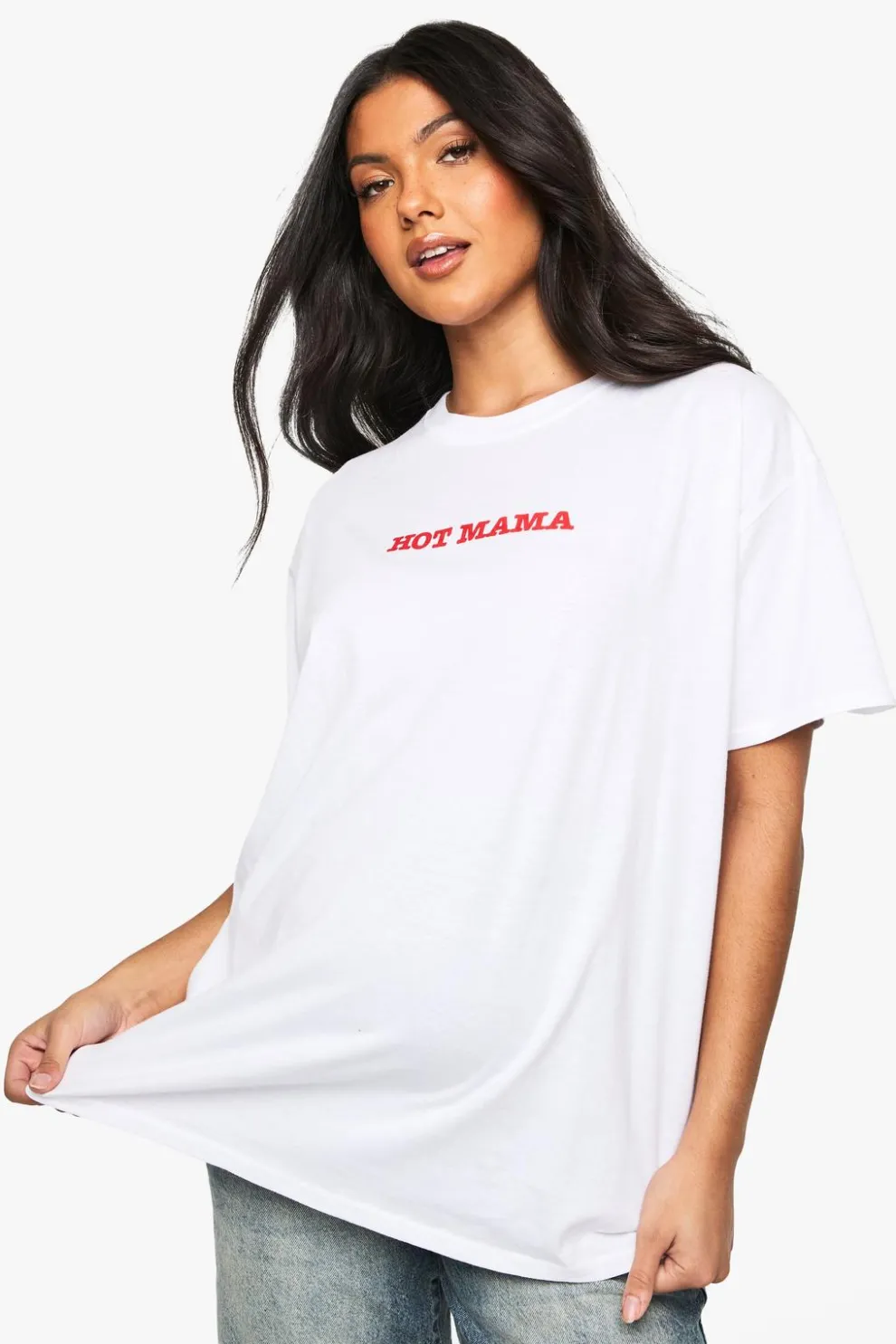 MATERNITY HOT MAMA OVERSIZED T-SHIRT | Nasty Gal