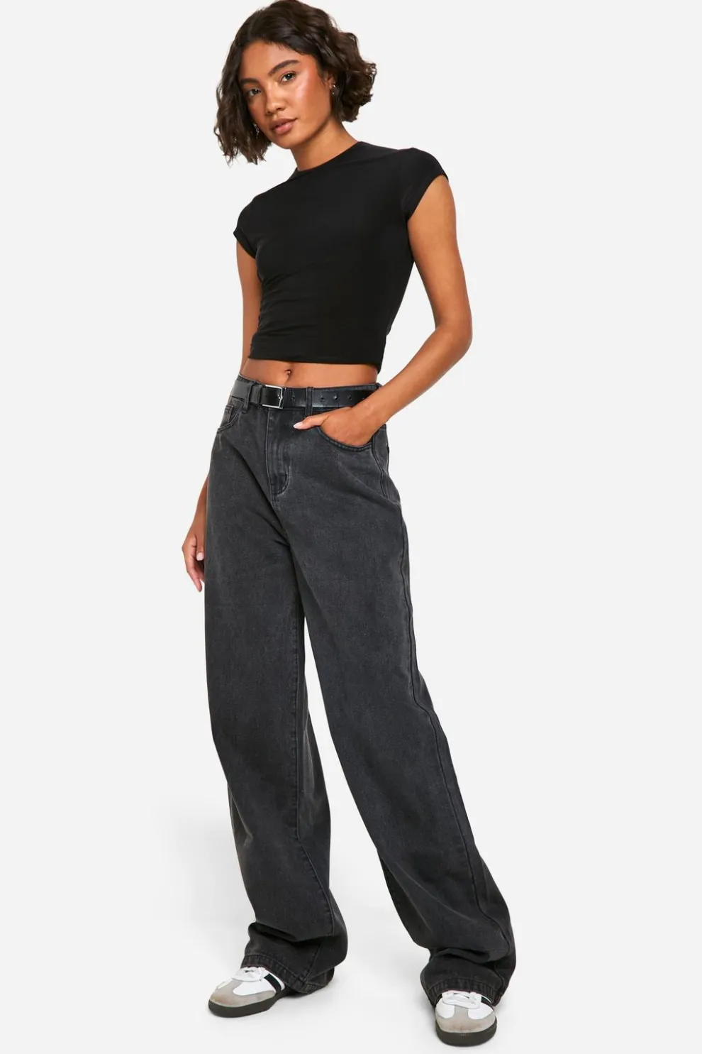 Tall Basics High Waisted Wide Leg Jeans | Nasty Gal
