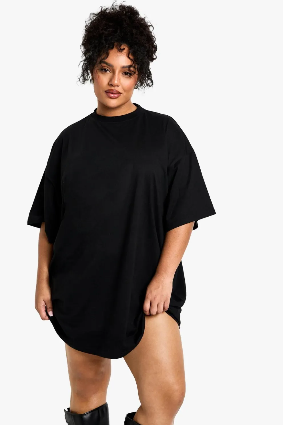 plus oversized t-shirt dress | Nasty Gal