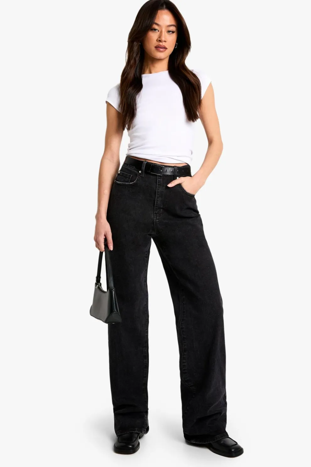 The Tall High Waist Loose Straight Jean | Nasty Gal