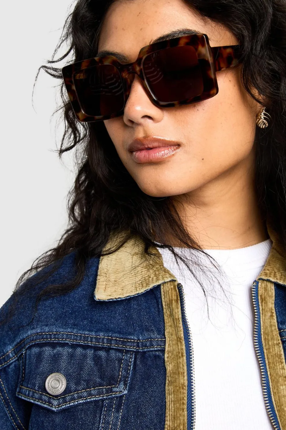 Tortoiseshell Square Sunglasses | Nasty Gal