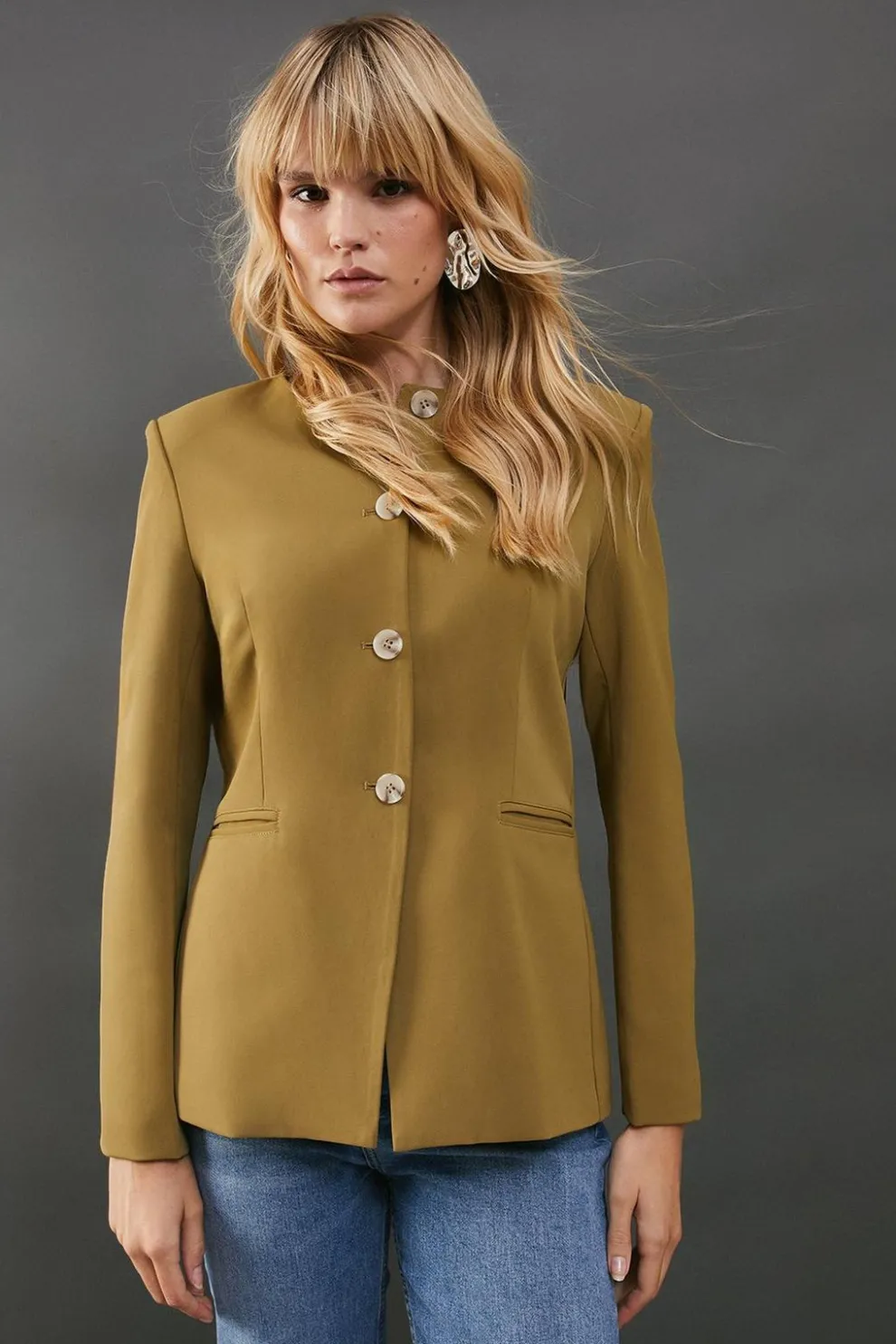 Waisted Fitted Blazer | Nasty Gal