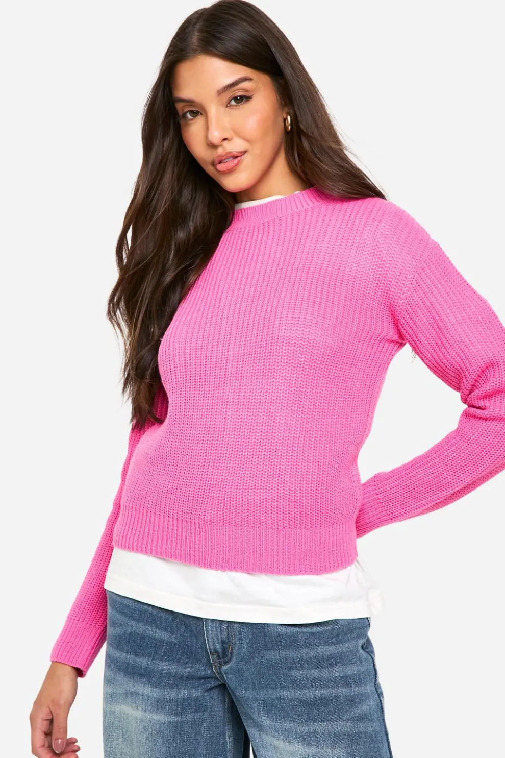 Basic Crew Neck Jumper | Nasty Gal