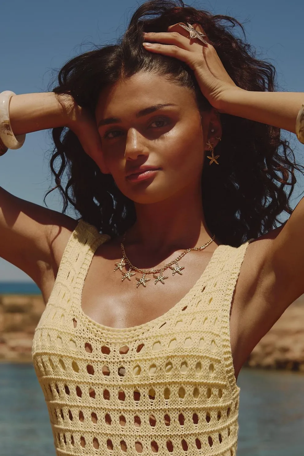 Starfish Scattered Necklace | Nasty Gal