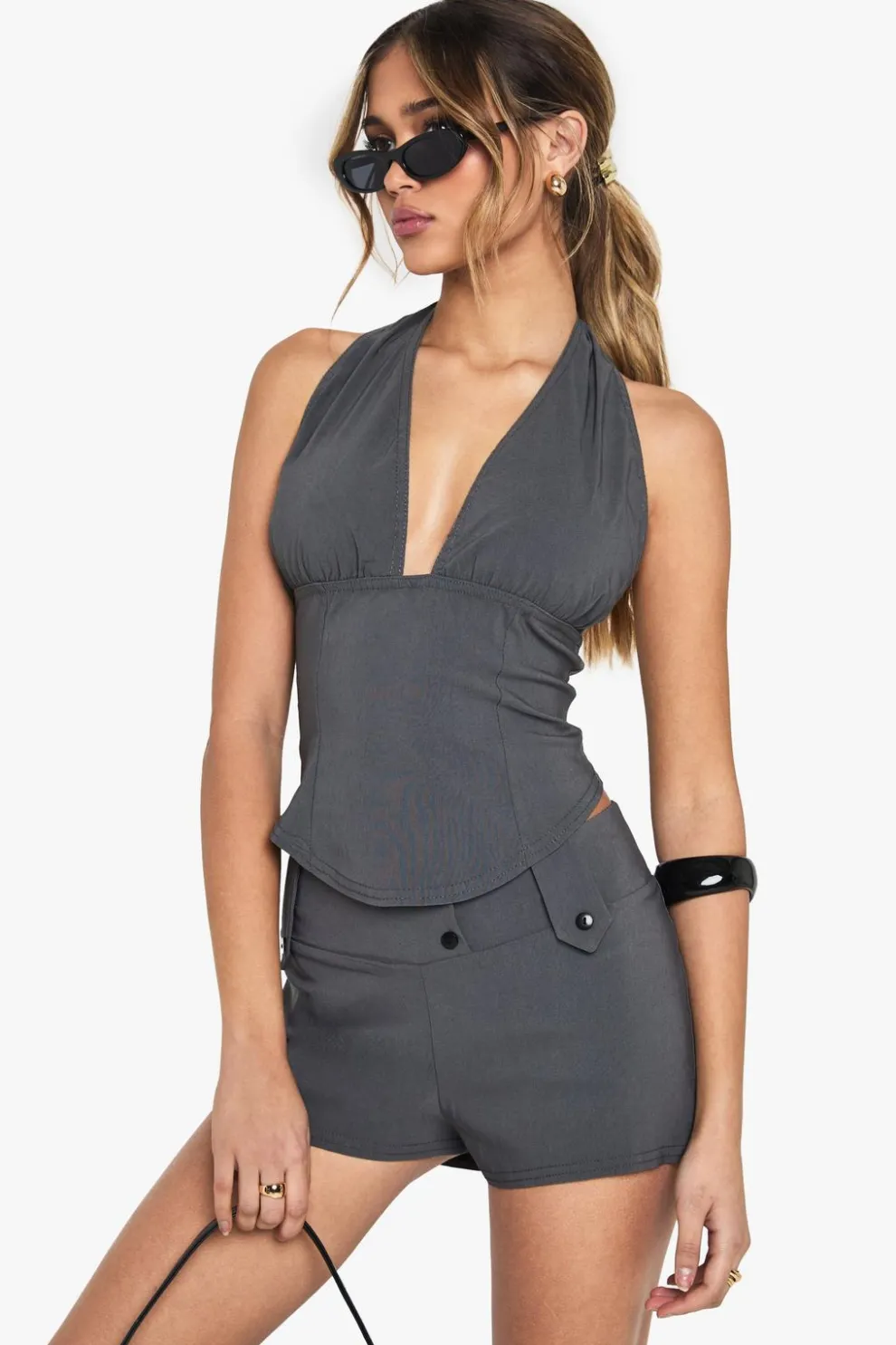 Bengaline Button Detail Short | Nasty Gal