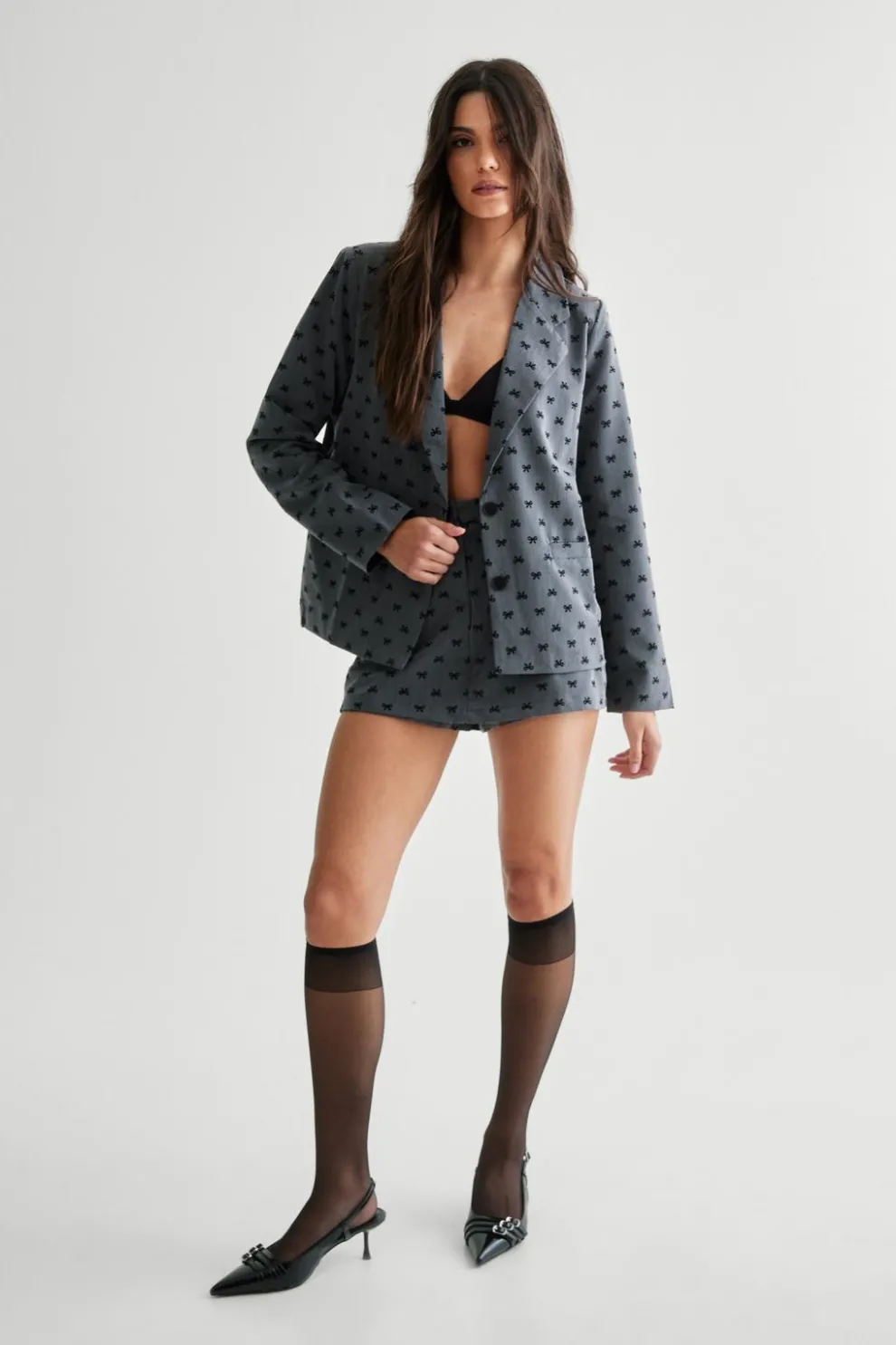 Bow Print Skort | Nasty Gal