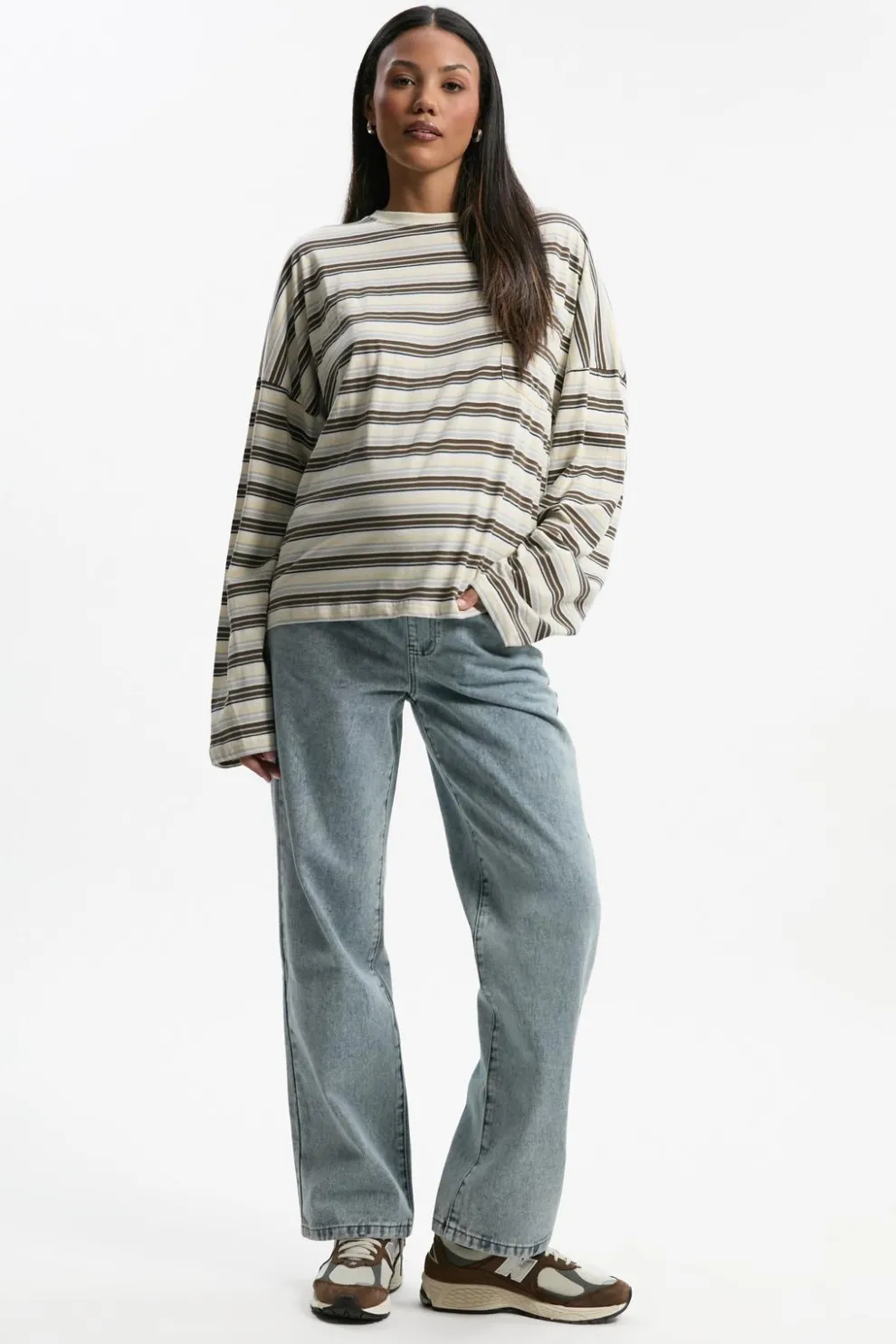 Maternity Over The Bump Boyfriend Jeans | Nasty Gal