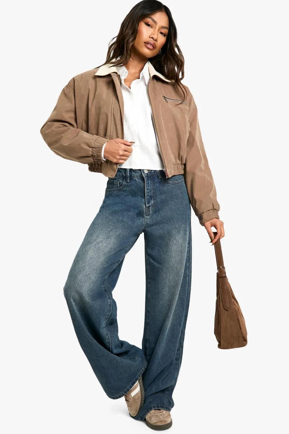 Boohoo Basics Wide Leg Jeans | Nasty Gal