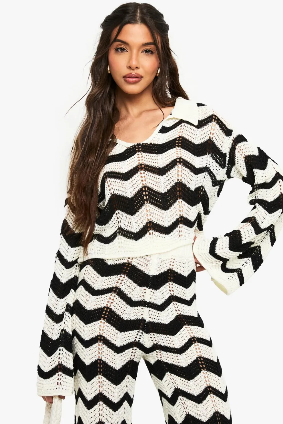 Crochet Patterned Top | Nasty Gal